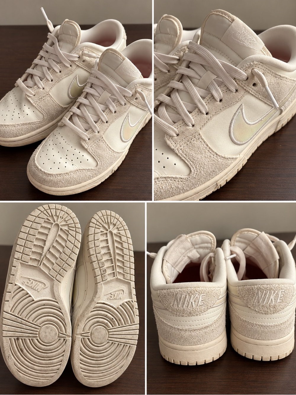 Nike Women’s Cream/Off-White Low-Top Sneakers